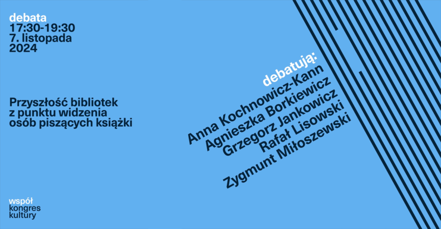 Przyszłość bibliotek z punktu widzenia osób piszących książki